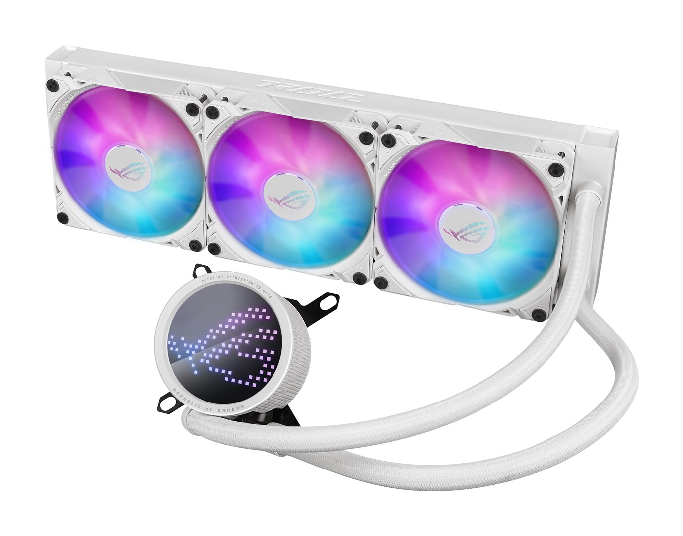 Chłodzenie ASUS ROG RYUO III 360 ARGB WHT - obrazek 3