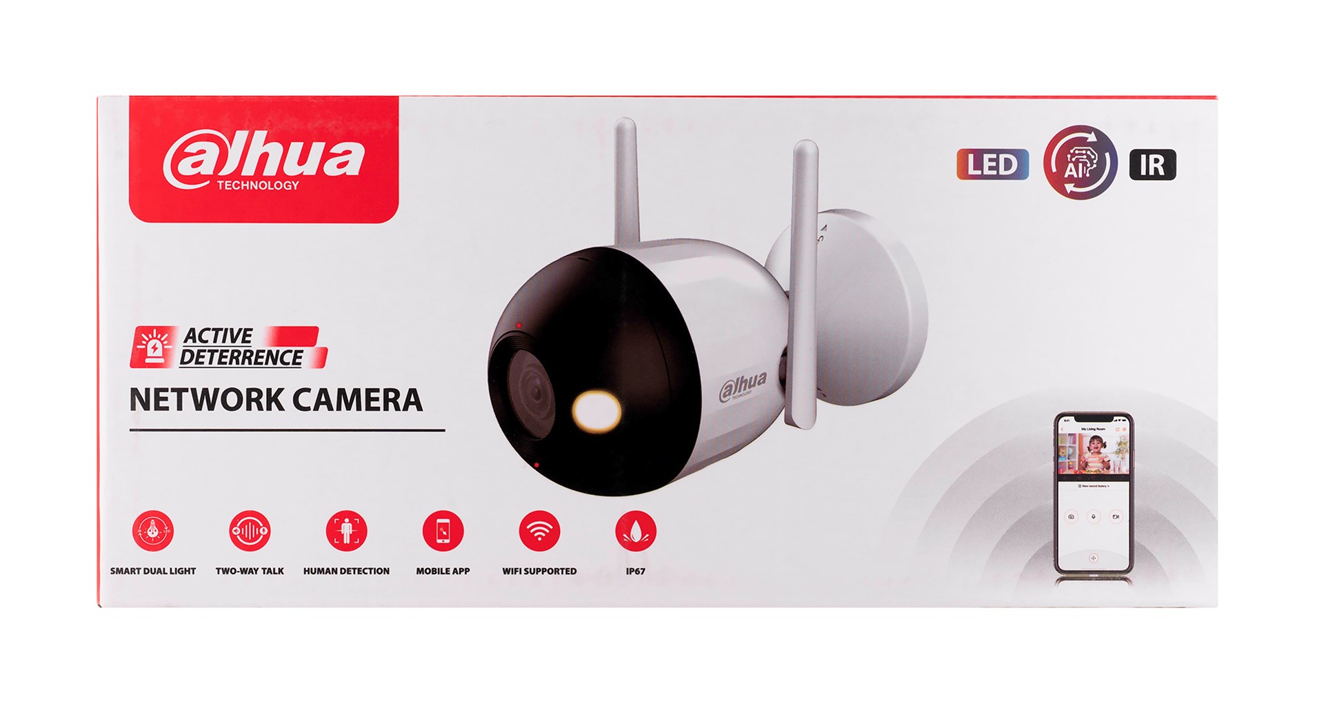 KAMERA TUBOWA BEZPRZEWODOWA WIFI IP DAHUA F4C-PV - obrazek 4