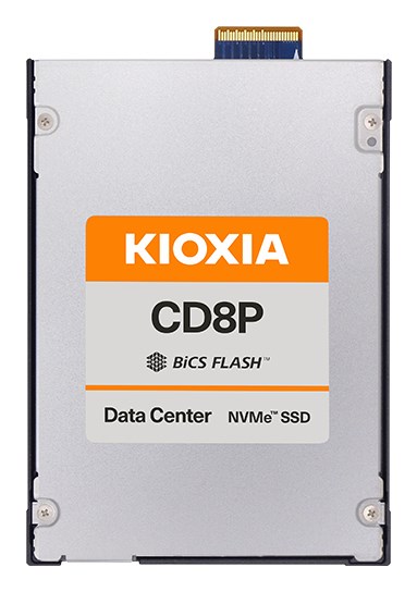 Dysk SSD Kioxia CD8P-R 3.84TB E3.S (7.5mm) NVMe PCIe 5.0 KCD8XPJE3T84 (DWPD 1) SIE