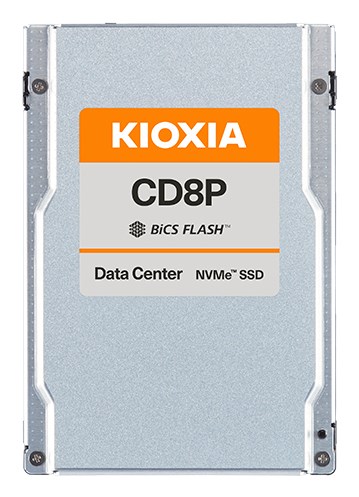 Dysk SSD Kioxia CD8P-R 15.36TB U.2 (15mm) NVMe PCIe 5.0 KCD8XPUG15T3 (DWPD 1) SIE