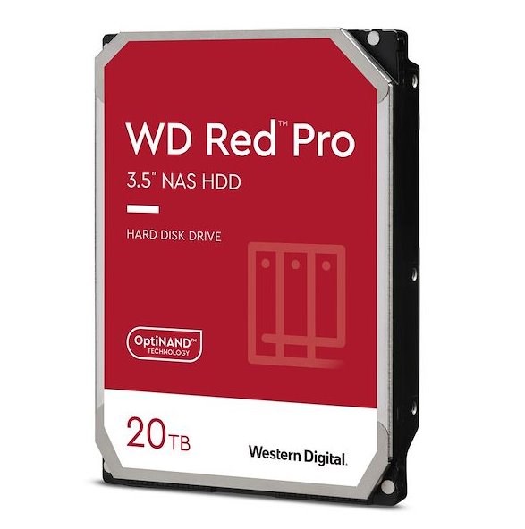 Dysk HDD WD Red Pro WD201KFGX (20 TB ; 3.5"; 512 MB; 7200 obr/min) - obrazek 3