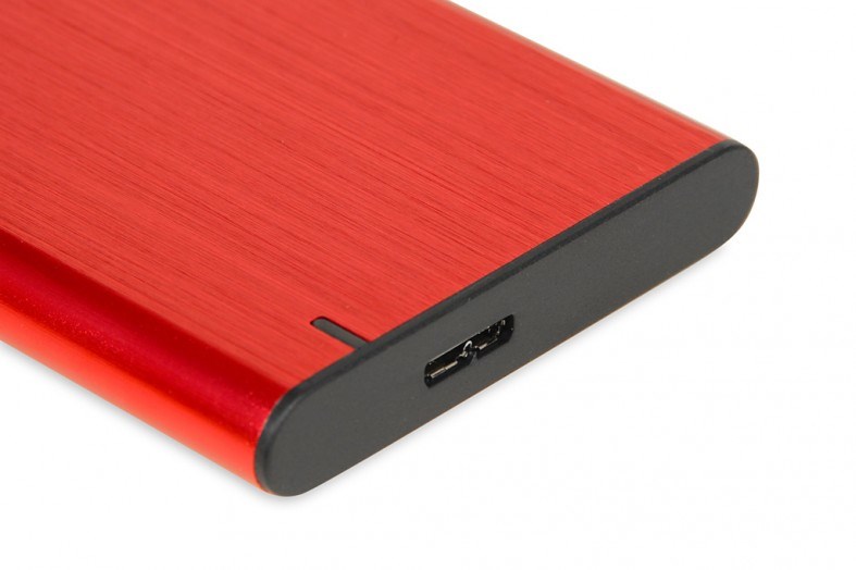 OBUDOWA I-BOX HD-05 ZEW 2,5" USB 3.1 GEN.1 RED - obrazek 4