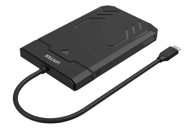 UNITEK OBUDOWA USB-C HDD/SSD SATA UASP 5GBPS - obrazek 3