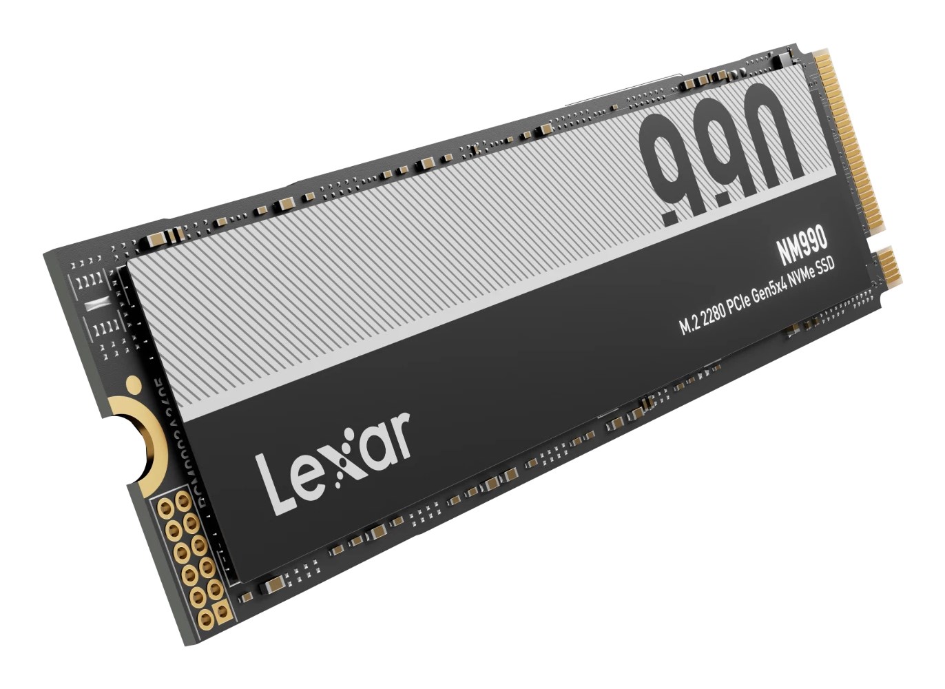Dysk SSD Lexar | Zobacz materiał NM990 | 1000 GB | Format dysku SSD M.2 2280 | Interfejs dysku półprzewodnikowego NVMe | Prędkość odczytu 14000 MB/s | Prędkość zapisu 7500 MB/s - obrazek 4