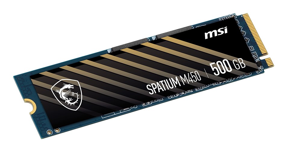Dysk SSD MSI SPATIUM M450 PCIe 4.0 NVMe M.2 500GB - obrazek 3