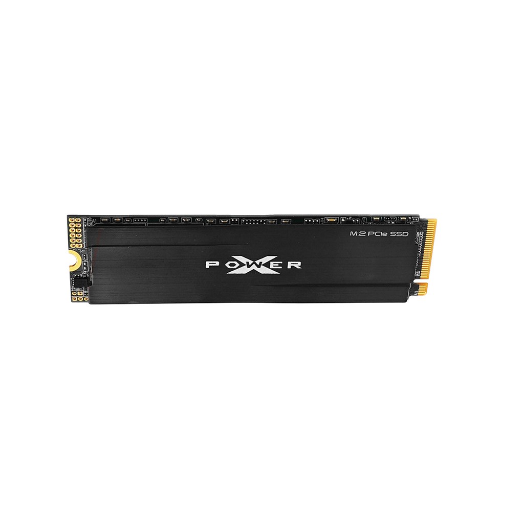 Dysk SSD Silicon Power XD80 2TB M.2 PCIe NVMe Gen3x4 TLC 3400/3000 MB/s heatsink (SP002TBP34XD8005) - obrazek 3