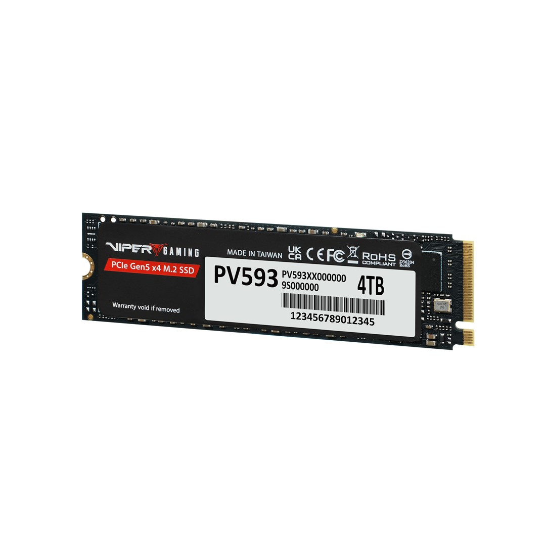 SSD Patriot Viper PV593 M.2 PCI-E Gen5 x4 NVMe2 4TB - obrazek 3