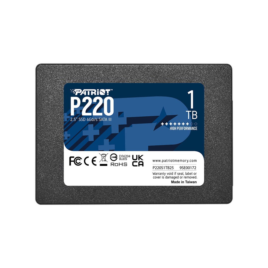 SSD PATRIOT P220 1TB SATA 2,5" - obrazek 3