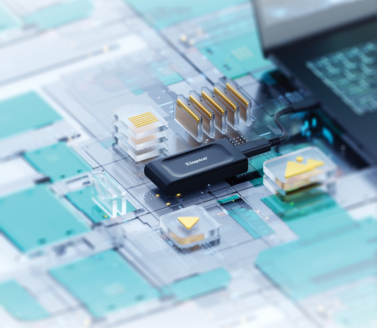 KINGSTON DYSK SSD 1000G PORTABLE XS1000 - obrazek 4
