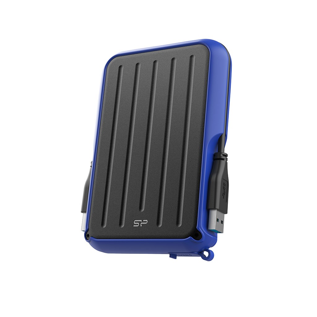 Dysk zewnętrzny HDD Silicon Power Armor A66 (2TB; 2,5"; USB 3.2; Blue; SP020TBPHD66SS3B) - obrazek 3