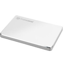 Transcend StoreJet 25C3S zewnętrzny dysk twarde 2 TB 2.5″ USB Type-C 3.2 Gen 1 (3.1 Gen 1) Srebrny
