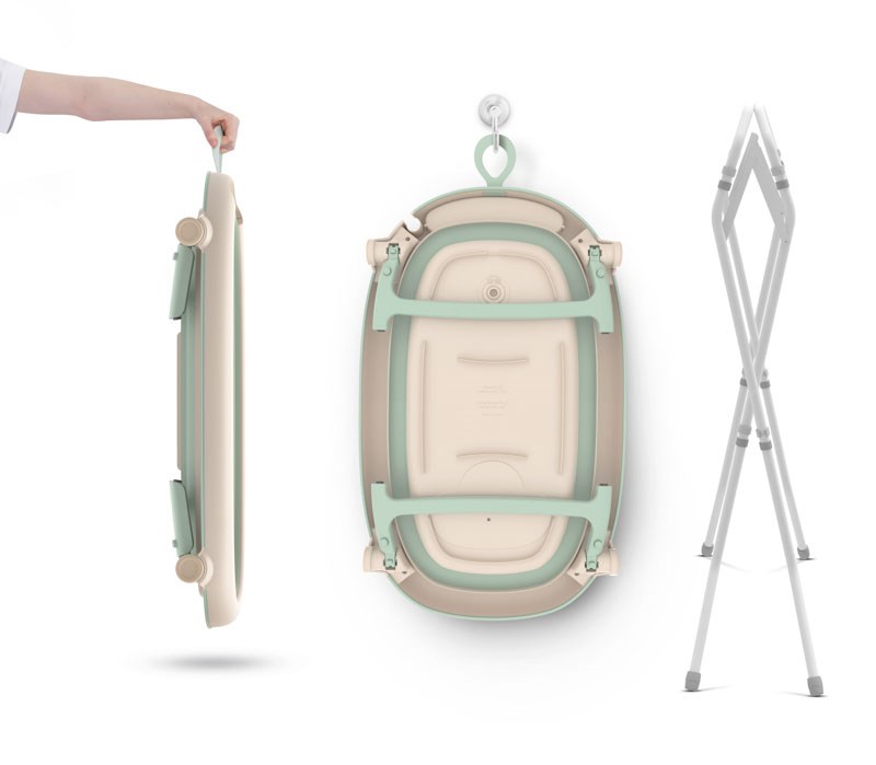 NENO WANIENKA SKŁADANA ZE STELAŻEM LUCY STAND - obrazek 4