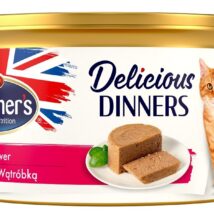 Butcher’s Delicious Dinners Cat- mokra karma dla kota z wołowiną i wątróbką w formie musu – puszka – 85 g