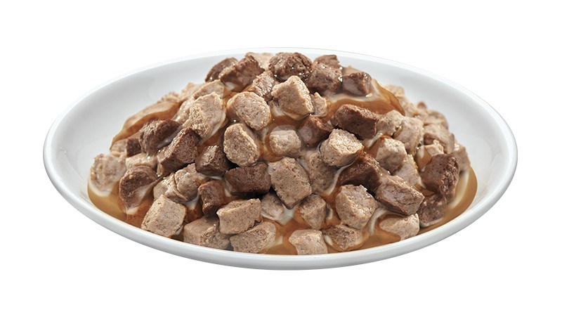 PREVITAL Megabox z jagnięciną, wołowiną, królikiem i kurczakiem - karma dla kota 24x100g - obrazek 3