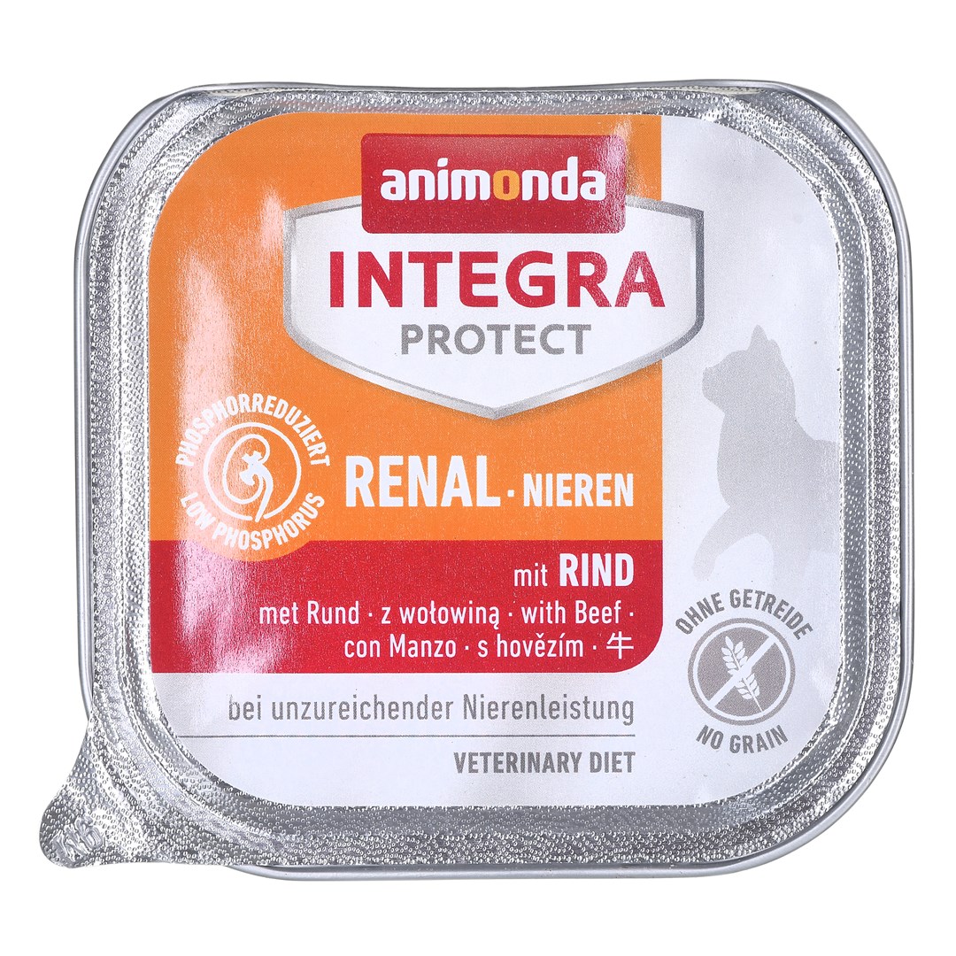 ANIMONDA Integra Nieren Wołowina - mokra karma dla kota - 100g - obrazek 3