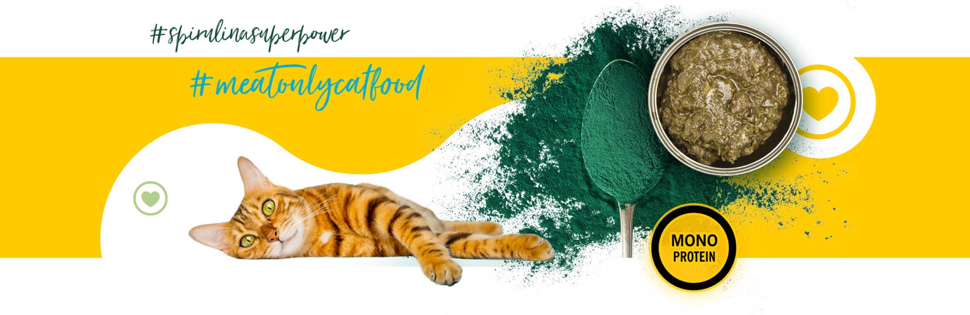 3Coty CHICKEN with Spirulina for Adult cats 180g - obrazek 4