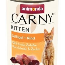 ANIMONDA Carny Kitten Wołowina z drobiem – mokra karma dla kociąt – 400g