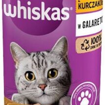 WHISKAS Adult puszka kurczak galaretka 400g