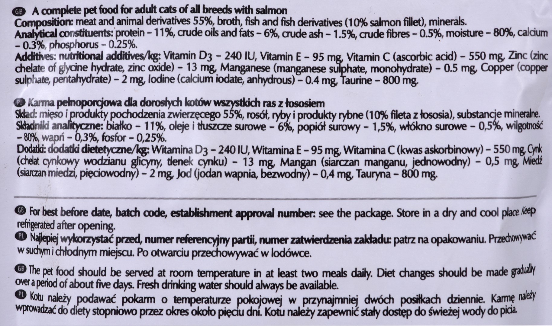 DOLINA NOTECI Piper z łososiem - mokra karma dla kota - 100g - obrazek 3