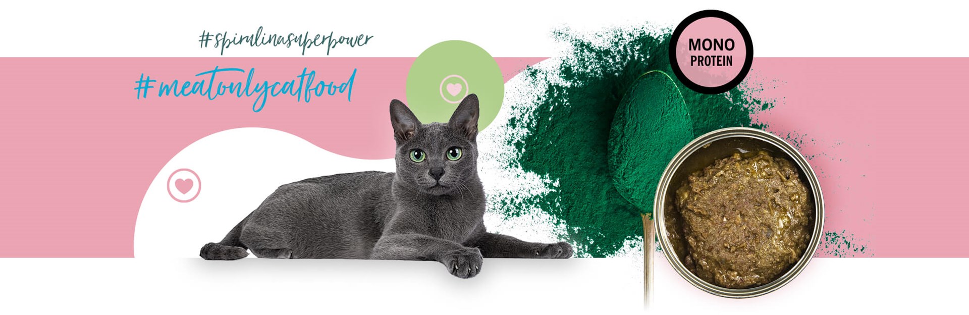 3Coty TURKEY with Spirulina for Adult cats 180g - obrazek 4