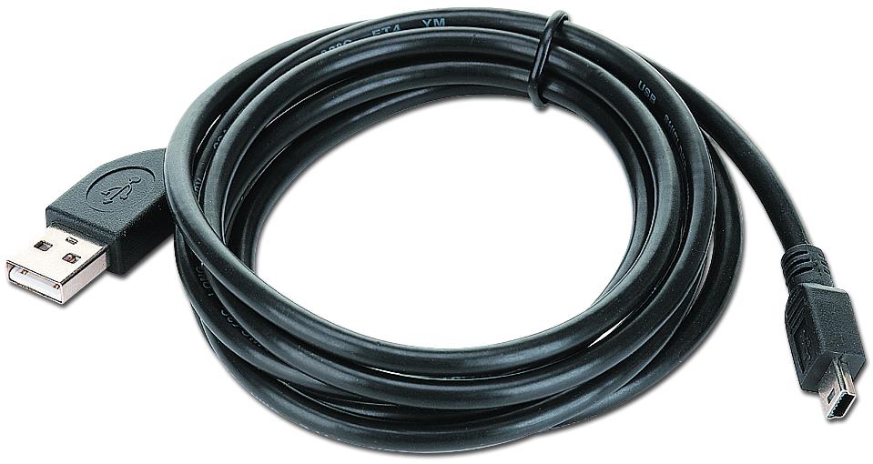 Kabel mini USB 2.0 Gembird AM-BM5P (1,8 m) - obrazek 2