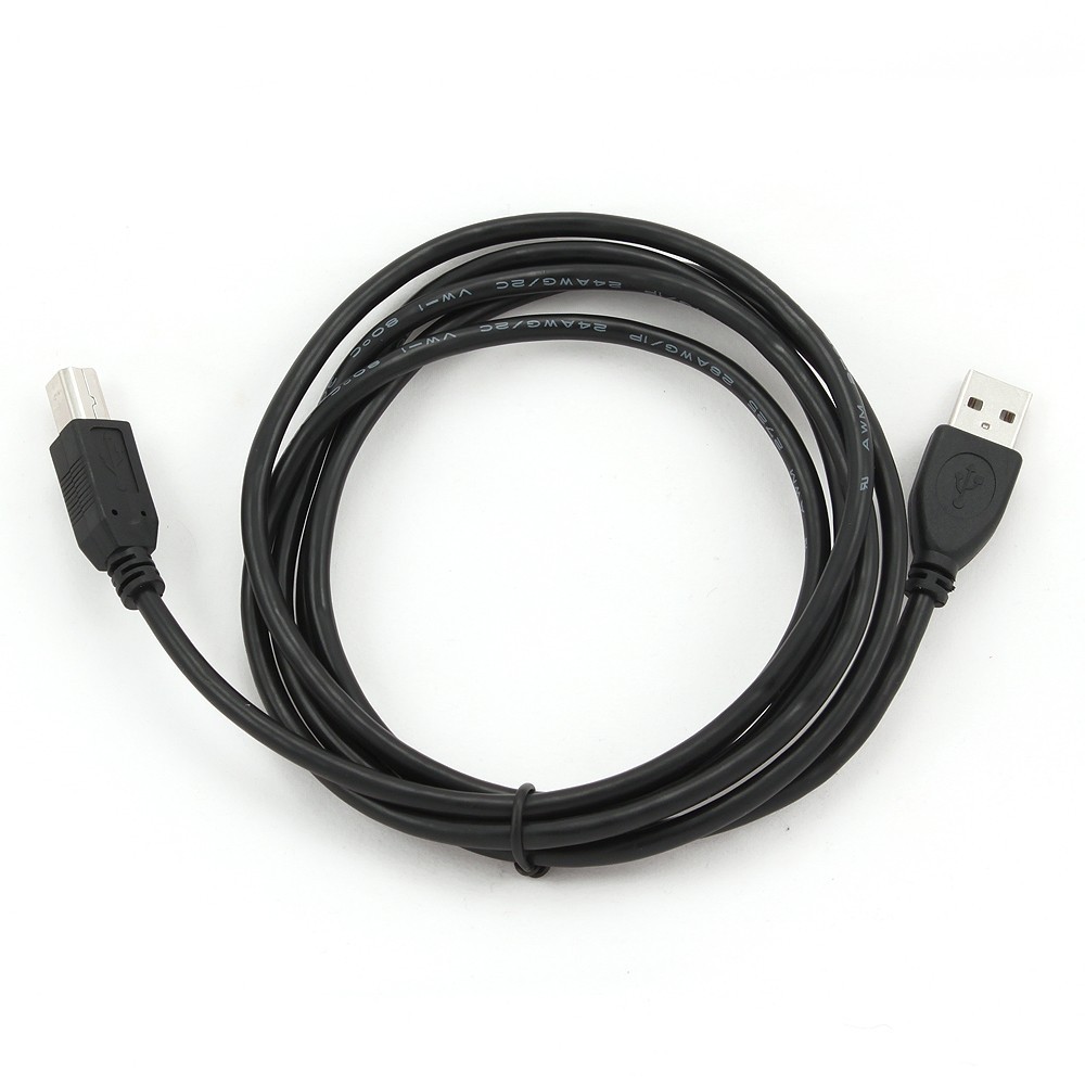 Kabel USB 2.0 Gembird AM-BM, czarny (1,8 m) - obrazek 2