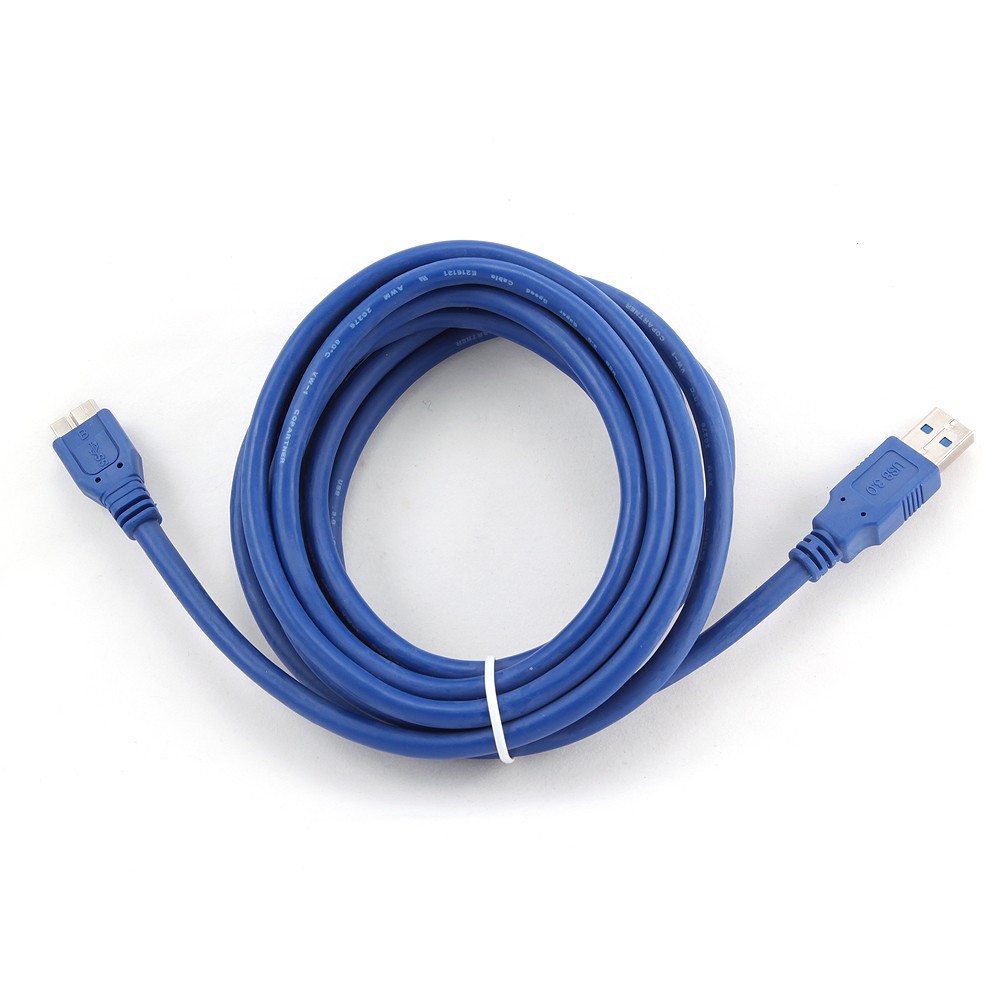 Kabel micro USB-USB 3.0 Gembird AM-BM (3 m) - obrazek 2