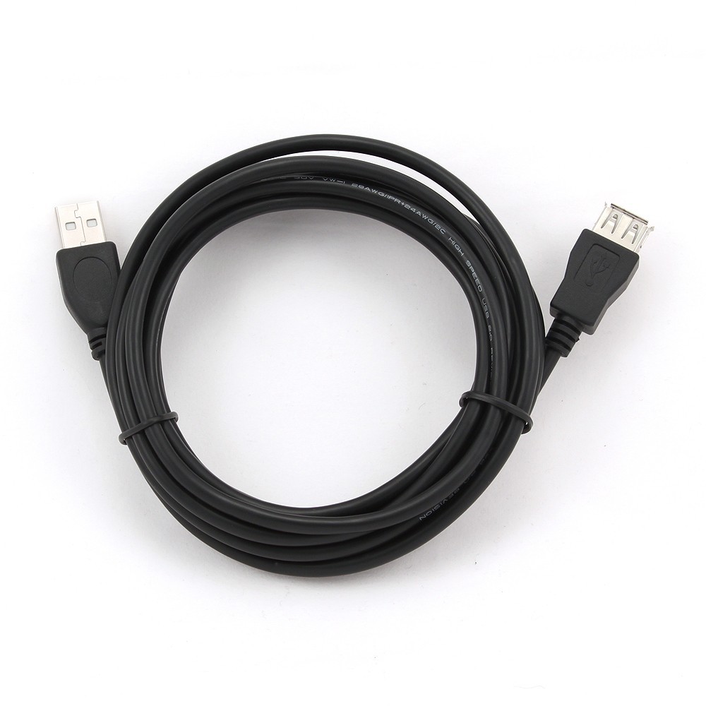 Kabel przedłużacz USB 2.0 Gembird AM-AF (3 m) - obrazek 2