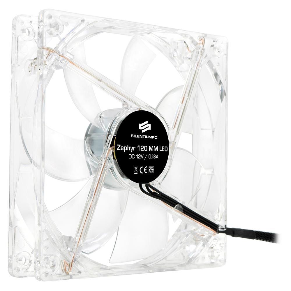 Wentylator SilentiumPC Zephyr 120 LED Blue - obrazek 2