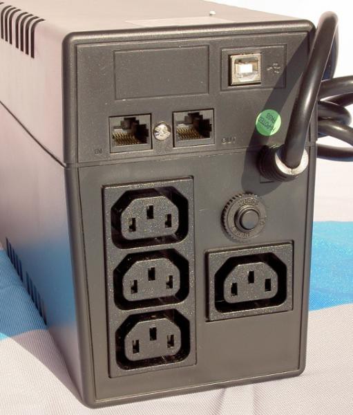 Zasilacz UPS Orvaldi sinus 800 LCD - obrazek 2