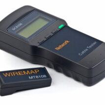 Tester kabli RJ-45 i RJ-11, RG-58 Gembird NCT-3 z wyświetlaczem