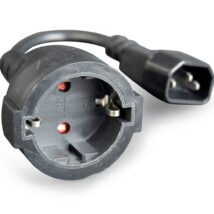 Kabel zasilający Gembird PC-SFC14M-01 IEC 320 C14 – schuko(F) do UPS 15 cm