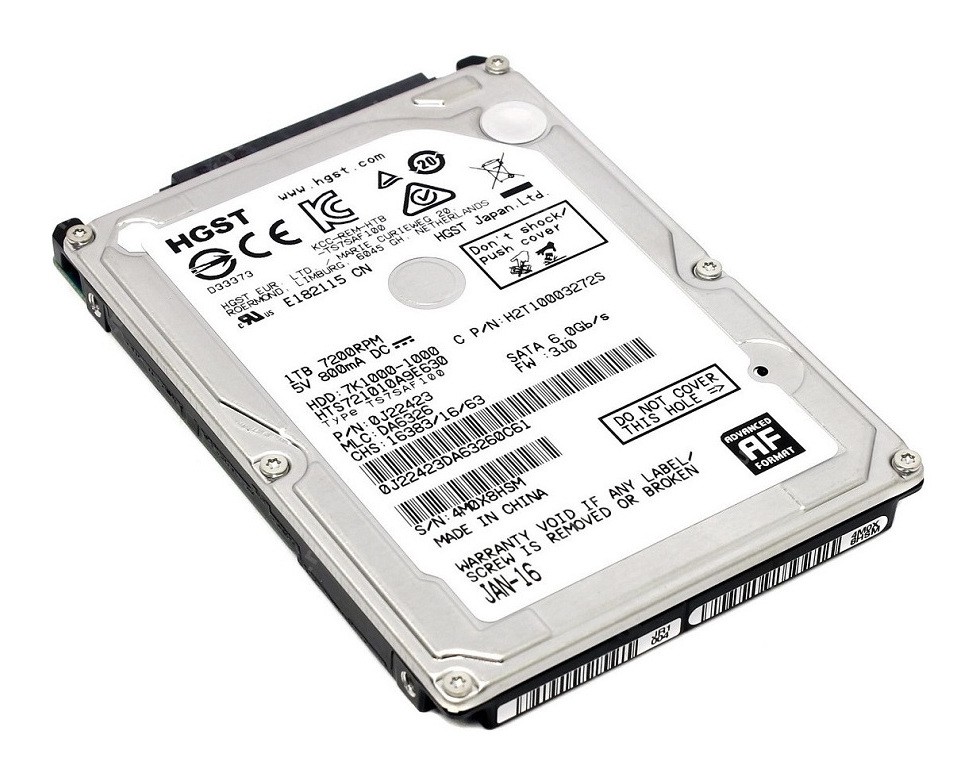 Dysk HDD HGST - WD COMPANY Travelstar 7K1000 1TB 32MB