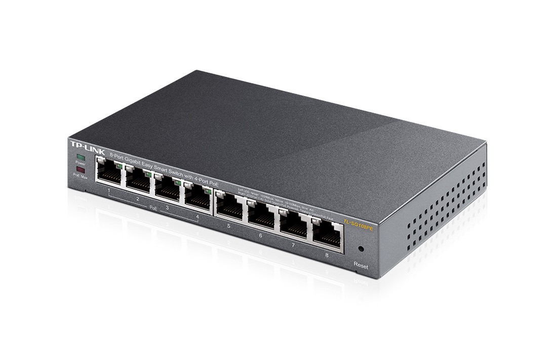 Switch TP-Link TL-SG108PE - obrazek 4