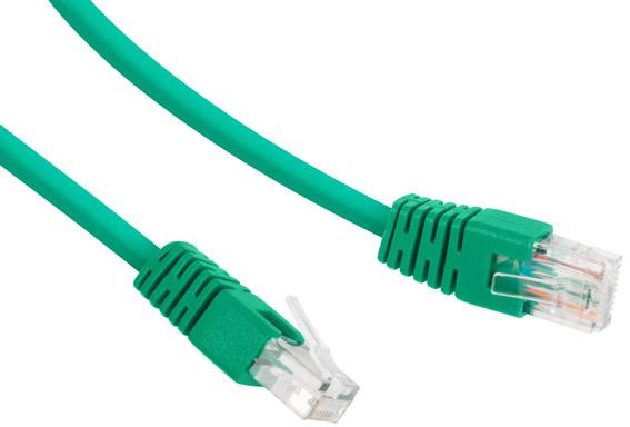 Kabel sieciowy UTP Gembird PP12-2M/G kat. 5e, Patch cord RJ-45 (2 m) - obrazek 2