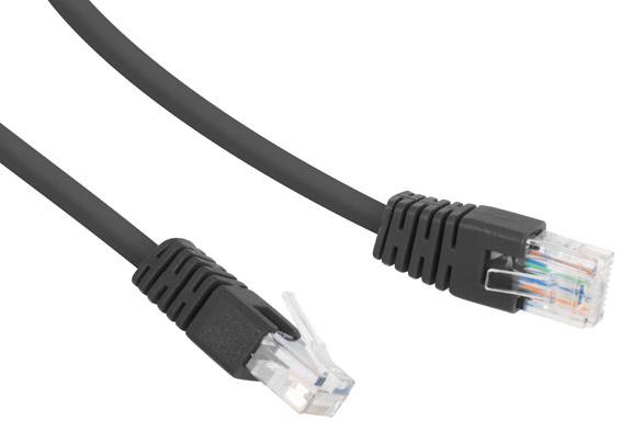 Kabel sieciowy FTP Gembird PP6-0.5M/BK kat. 6, Patch cord RJ-45 (0,5 m) - obrazek 3