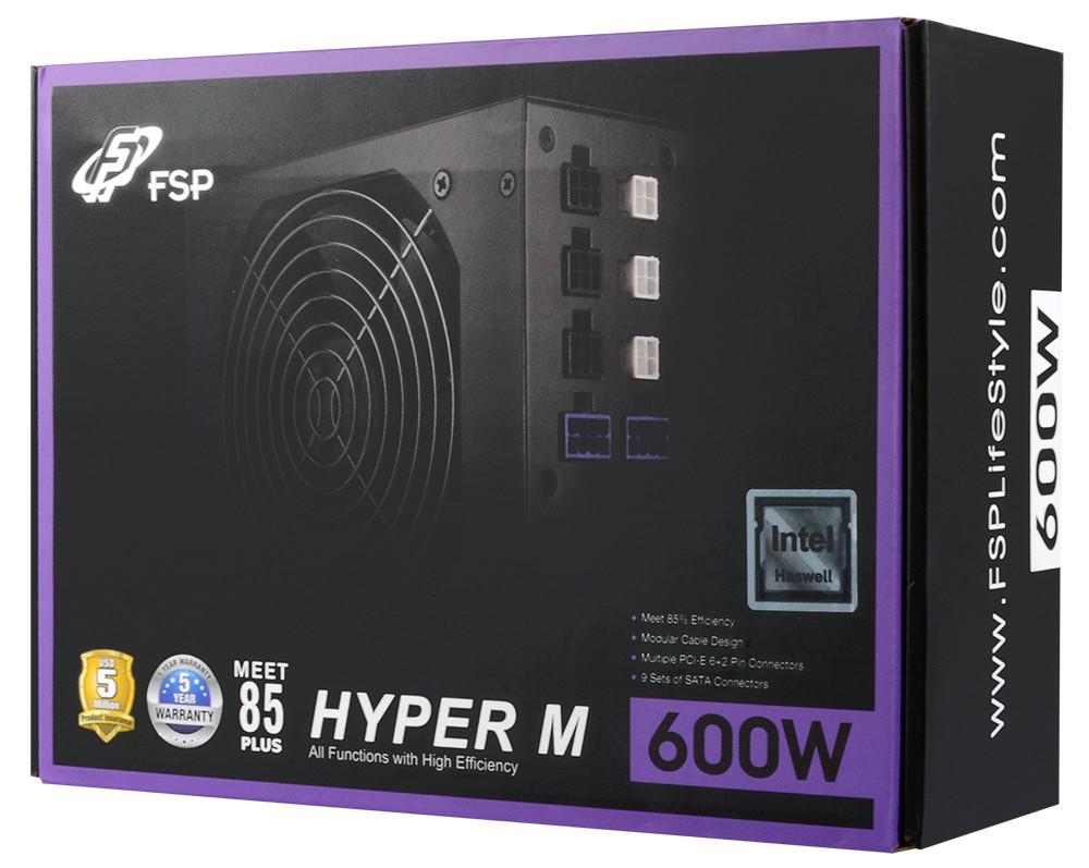 Zasilacz FSP HYPER M 600W - obrazek 7