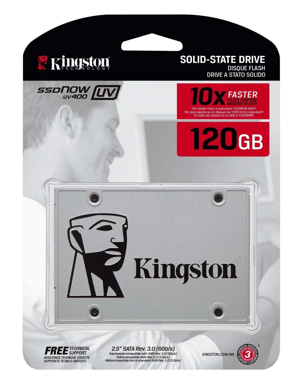 Dysk SSD Kingston SSDNow UV400 120GB - obrazek 4
