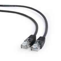 Kabel sieciowy UTP Gembird PP12-0.25M/BK kat. 5e, Patch cord RJ-45 (0,25 m)