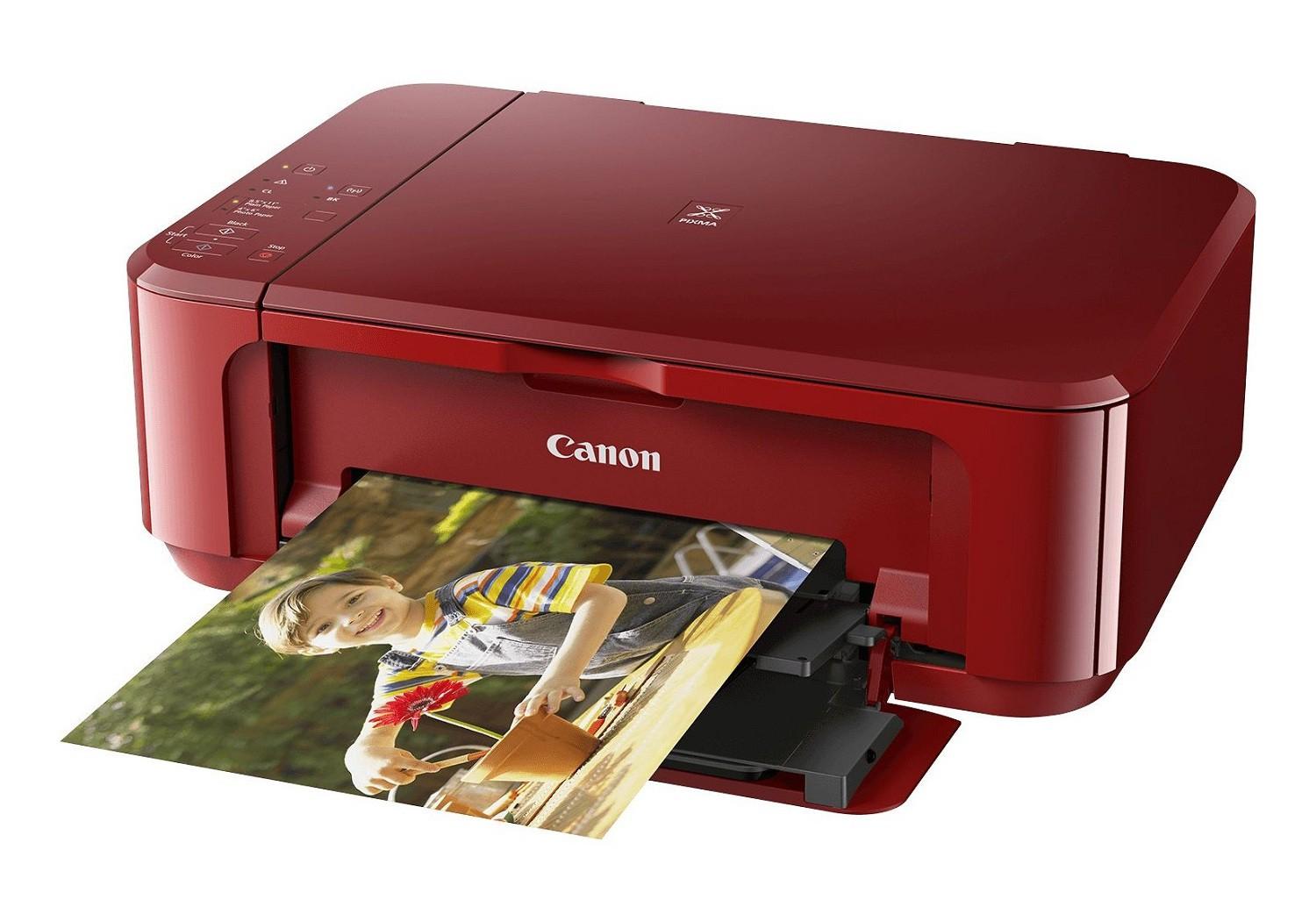 Urządzenie wielofunkcyjne atramentowe Canon PIXMA MG3650 (czerwone) - obrazek 3