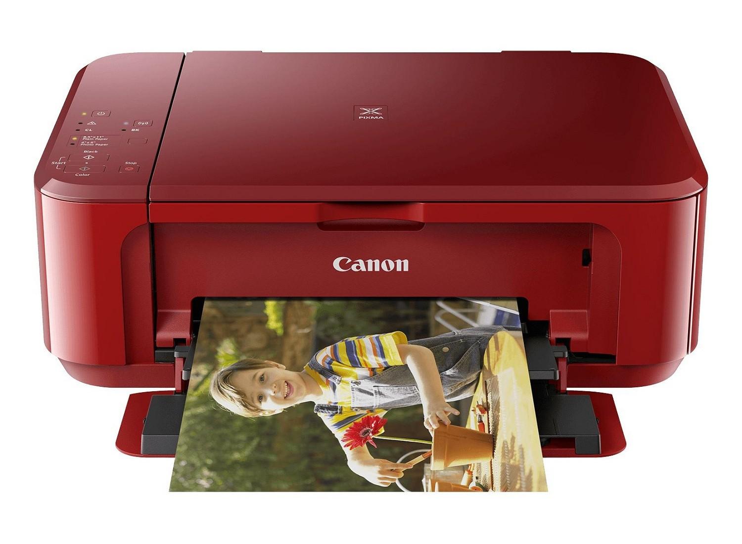 Urządzenie wielofunkcyjne atramentowe Canon PIXMA MG3650 (czerwone) - obrazek 4