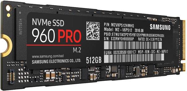 Dysk SSD Samsung 960 PRO 512GB M.2 - obrazek 2