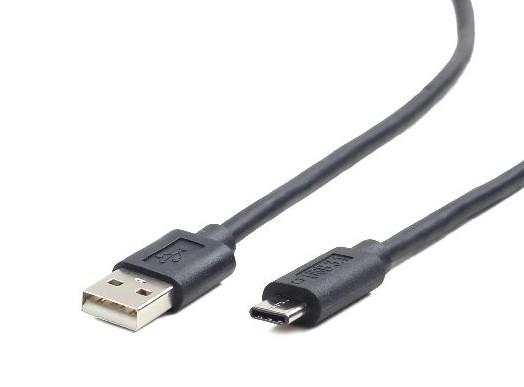 Kabel USB 2.0 typ C(AM/CM) 3m czarny Gembird