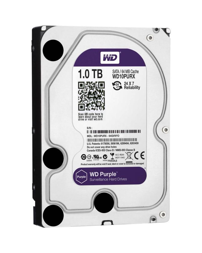 Dysk HDD WD Purple 1TB 64MB