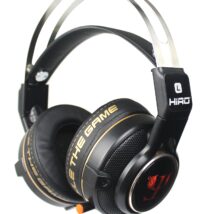 Słuchawki z mikrofonem dla graczy HIRO PSI (czarne)
