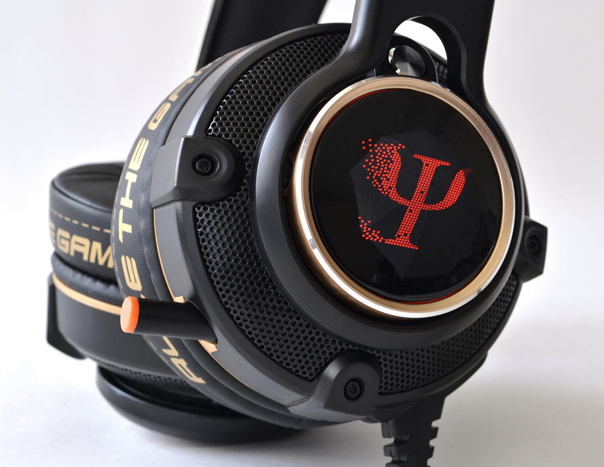 Słuchawki z mikrofonem dla graczy HIRO PSI (czarne) - obrazek 6