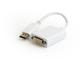 Adapter DisplayPort do DVI Gembird (biały)