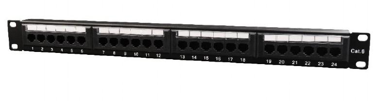 Patch Panel Gembird 24 porty NPP-C624CM-001 19"