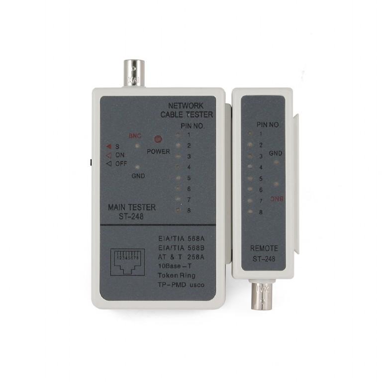 Tester kabli RJ45 UTP STP RG-58 Gembird NCT-1 - obrazek 4