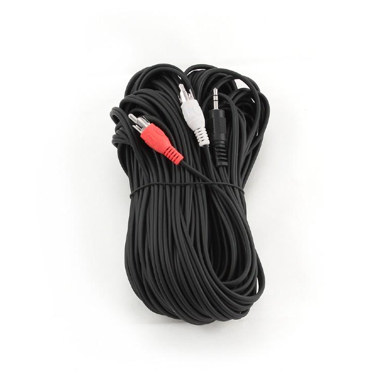 Kabel minijack 3,5mm - 2XRCA 0,2m - obrazek 2